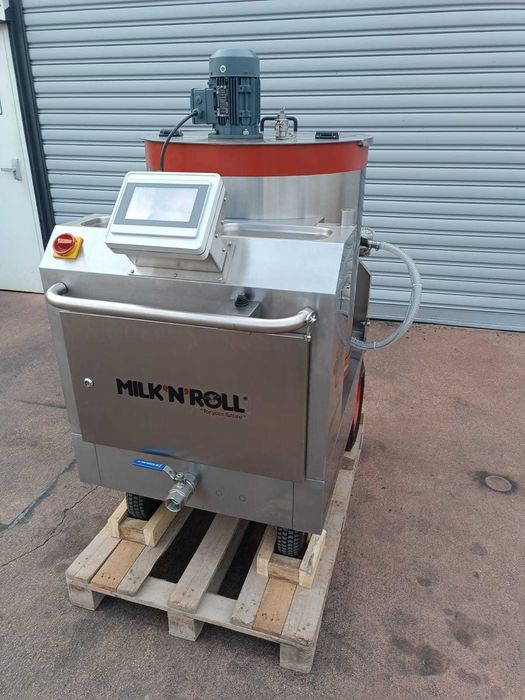 Mleczna Taksówka Milk"N"Roll MOBILE . Wyświetlacz dotykowy.