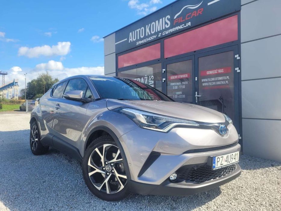Toyota C-HR HYBRID GWARANCJA SERWIS ASO Jedyne 76tys kilometrów! Zamiana Raty