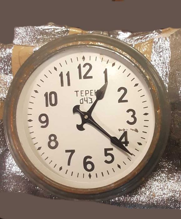 Часы  ТЕРЕК ОЧЗ вокзальные