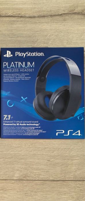 PlayStation platinum ps4 наушники