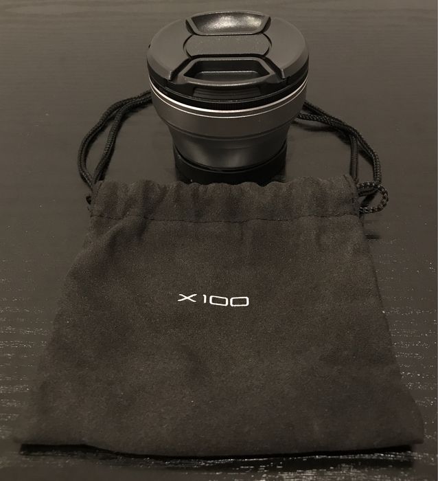 Fujifilm TCL-X100 II SREBRNY X100 S T F V VI telekonwerter Fuji 50mm