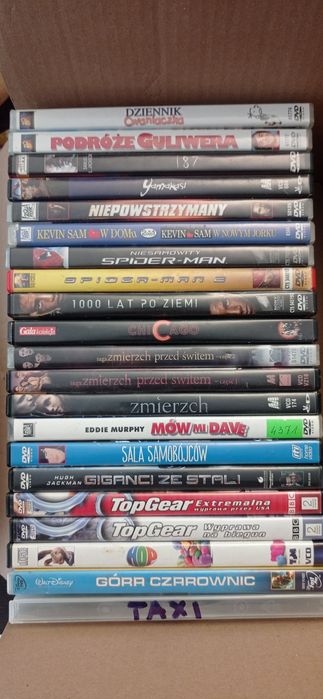 Filmy DVD 21 sztuk