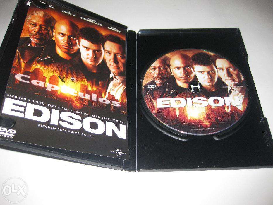 DVD "Edison" com Morgan Freeman