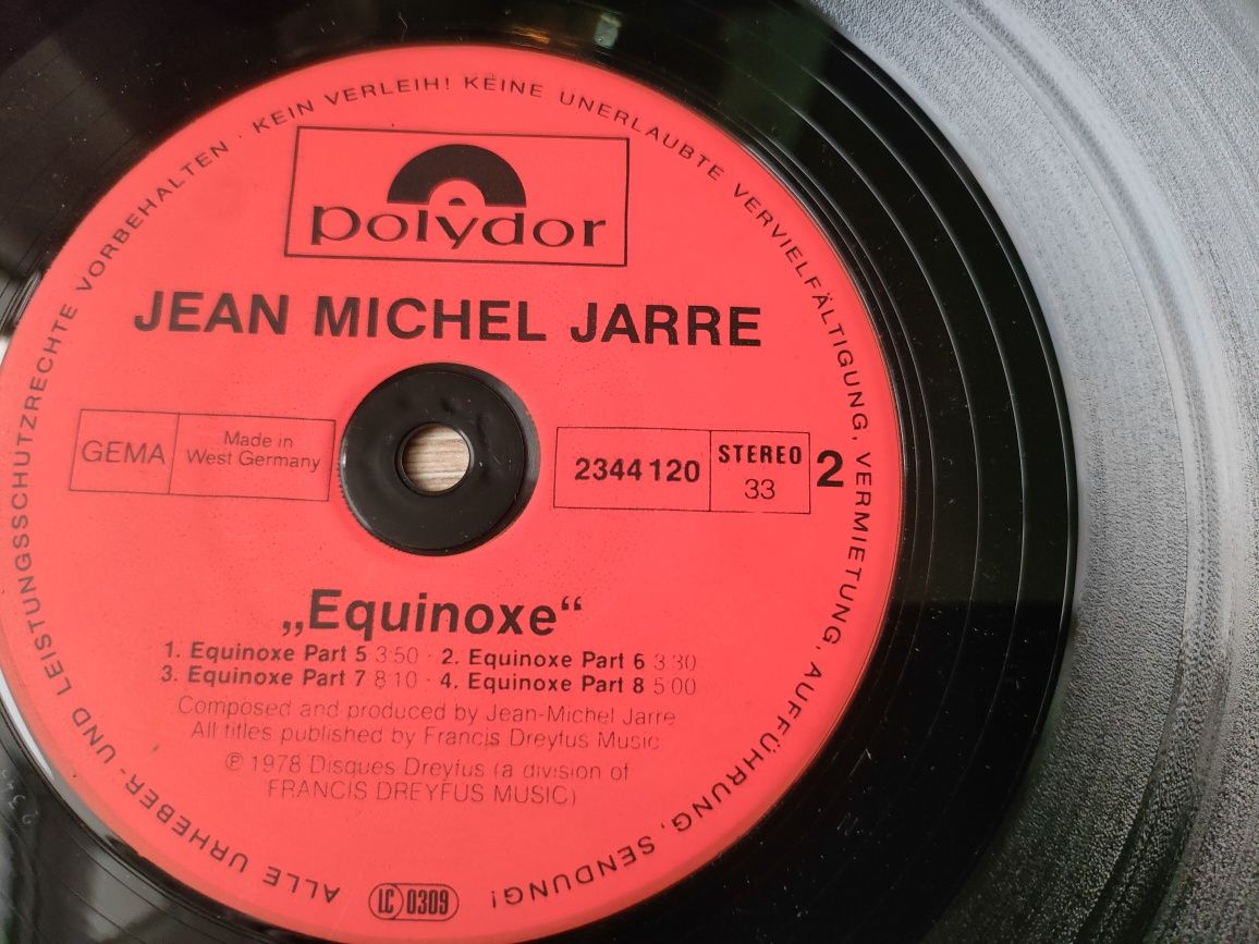 Jean Michel Jarre – Equinoxe
winyl