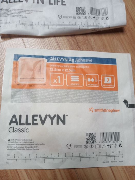 Plaster przeciwodleżynowy allevyn