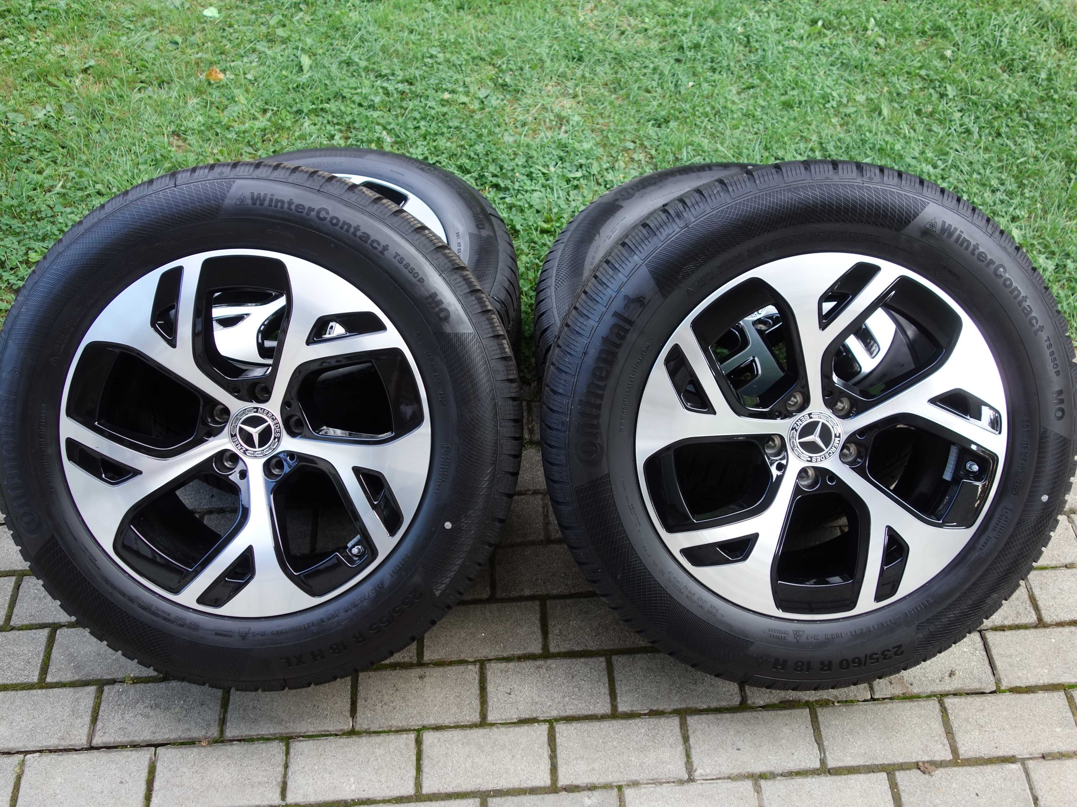 Koła ZIMOWE MERCEDES GLC W254 x254 18'' Nowe CONTINENTAL 2 Szerokości