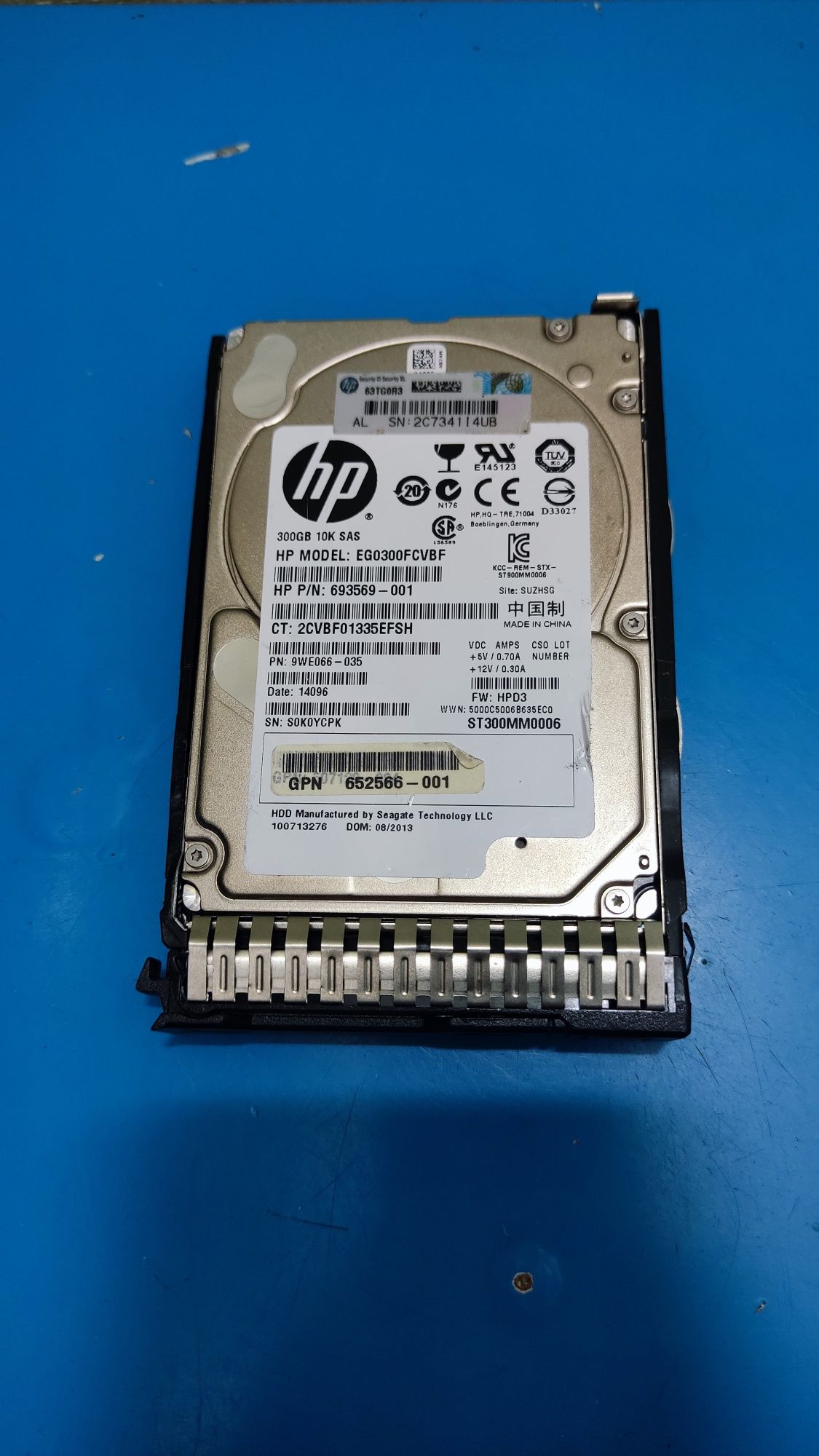 HP DL360g9 + GPU Tesla P4 + HHD