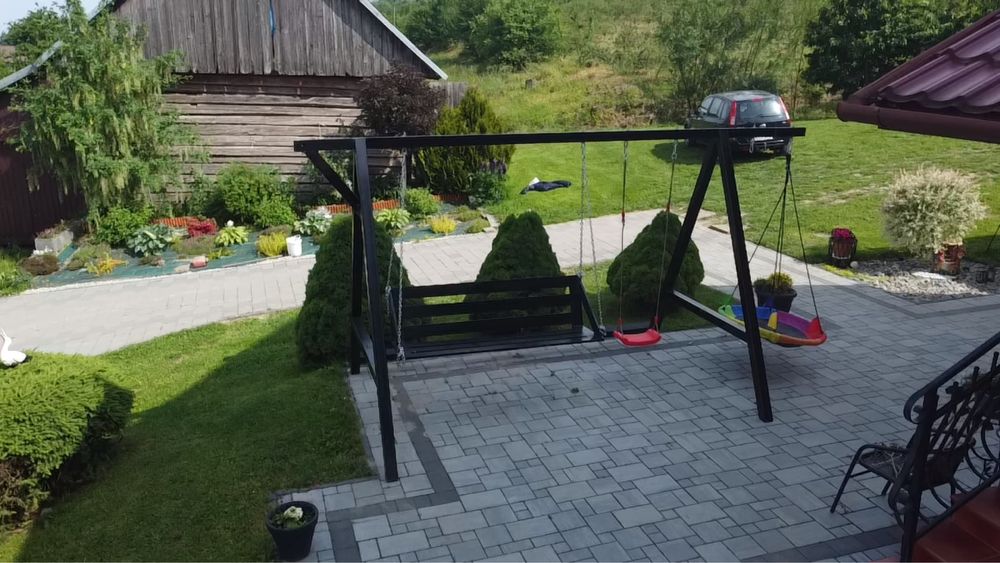 Huśtawka solidna pod zamówienie tanio okazja
