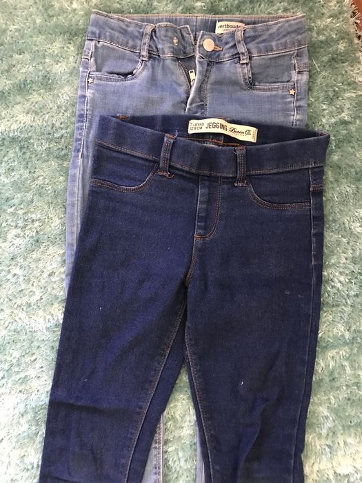 Calças menina 7/8 anos