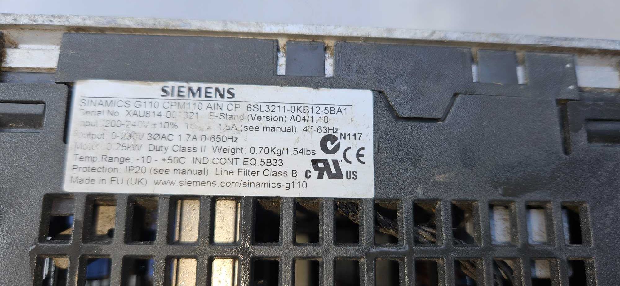 Sinamics g-110  siemens