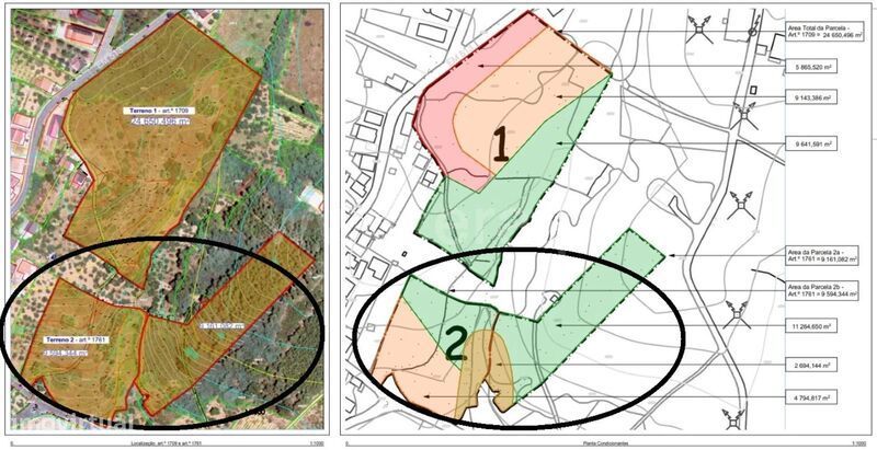Terreno / Covilhã, Vales do Rio
