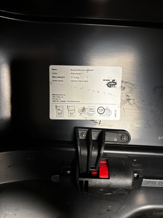 Bagaznik dachowy Norauto Bermudy 4500D MF dedykowane dla Audi