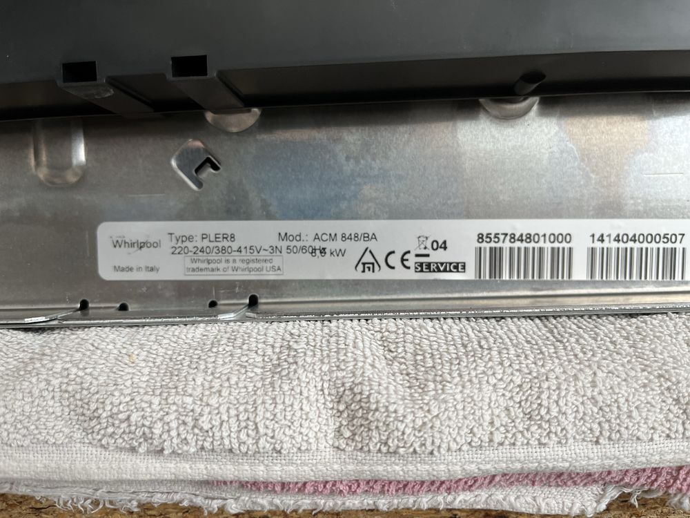 Płyta indukcyjna Whirlpool ACM 848/BA