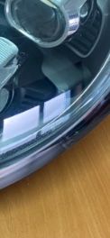 Optica frontal esquerda porsche panamera
