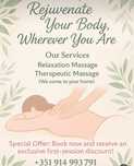 Massagista terapêutica e relaxamento  therapeutic massage and relax