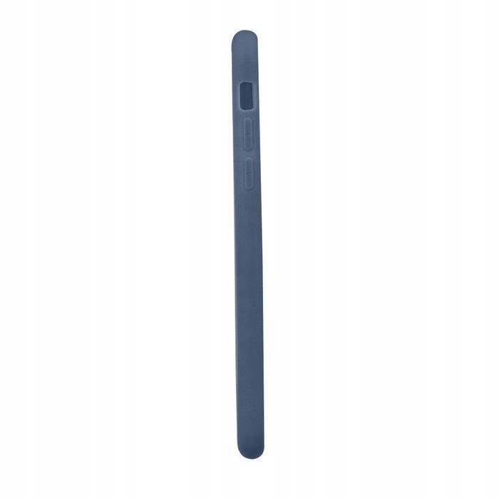 Etui Silikonowe Plecki Matt Do Oppo Reno 12F / 12Fs Ciemnoniebieskie