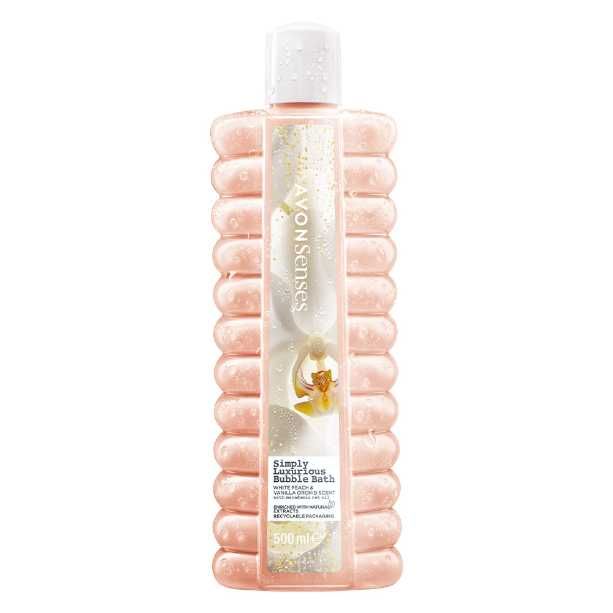 Płyn do kąpieli avon brzoskwinia i wanilia  1000 ml