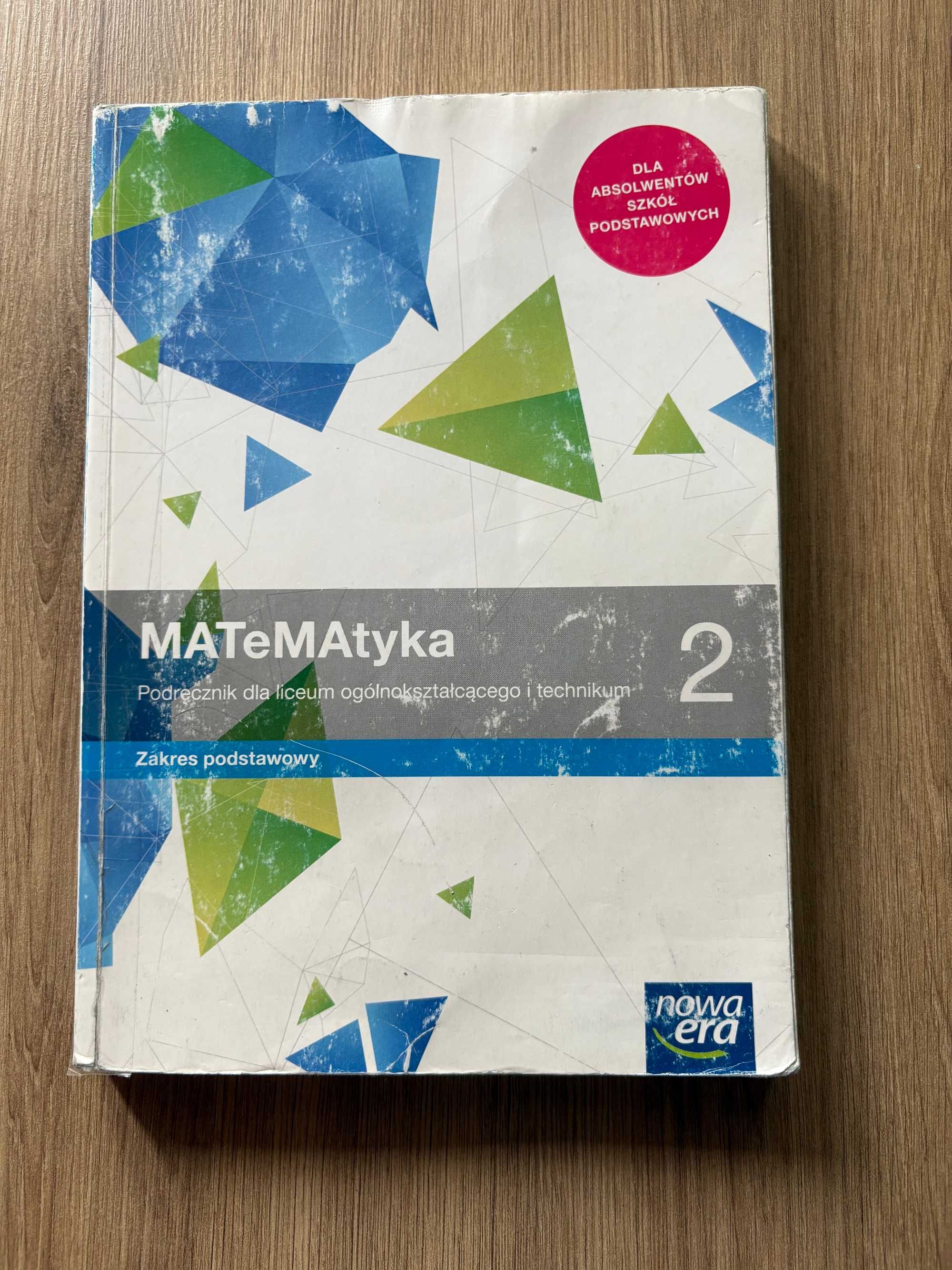 Podręcznik do matematyki kl.2 liceum/technikum