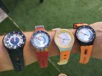 Swatch Scuba - vários packs da minha coleção