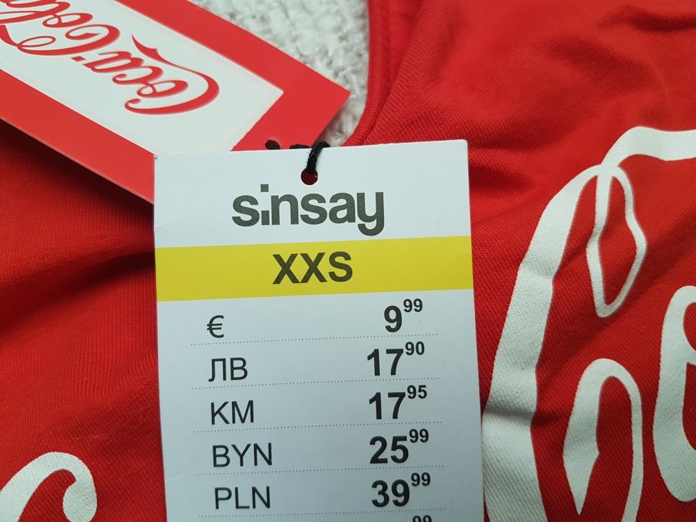 Body Coca Cola xxs nowe