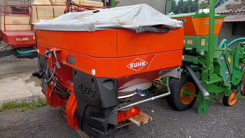 Rozsiewacz nawozów Kuhn Axis 30.1 komputer 2013 TELIMAT rauch