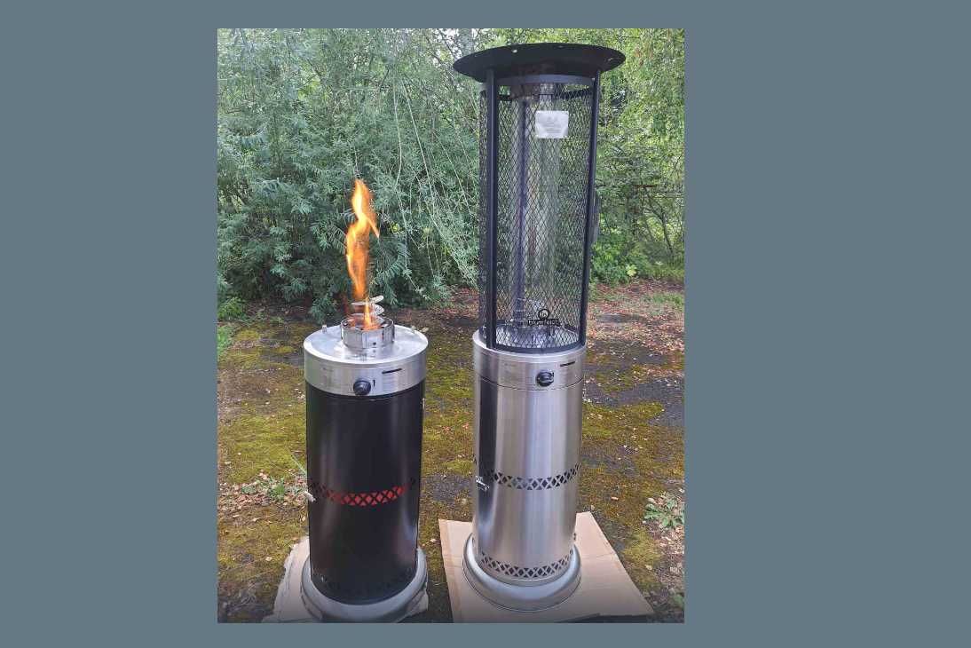 Газовый обогреватель Blumfeldt Goldflame Deluxe 11 кВт 182 см