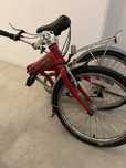 Bicicleta dobrável como nova