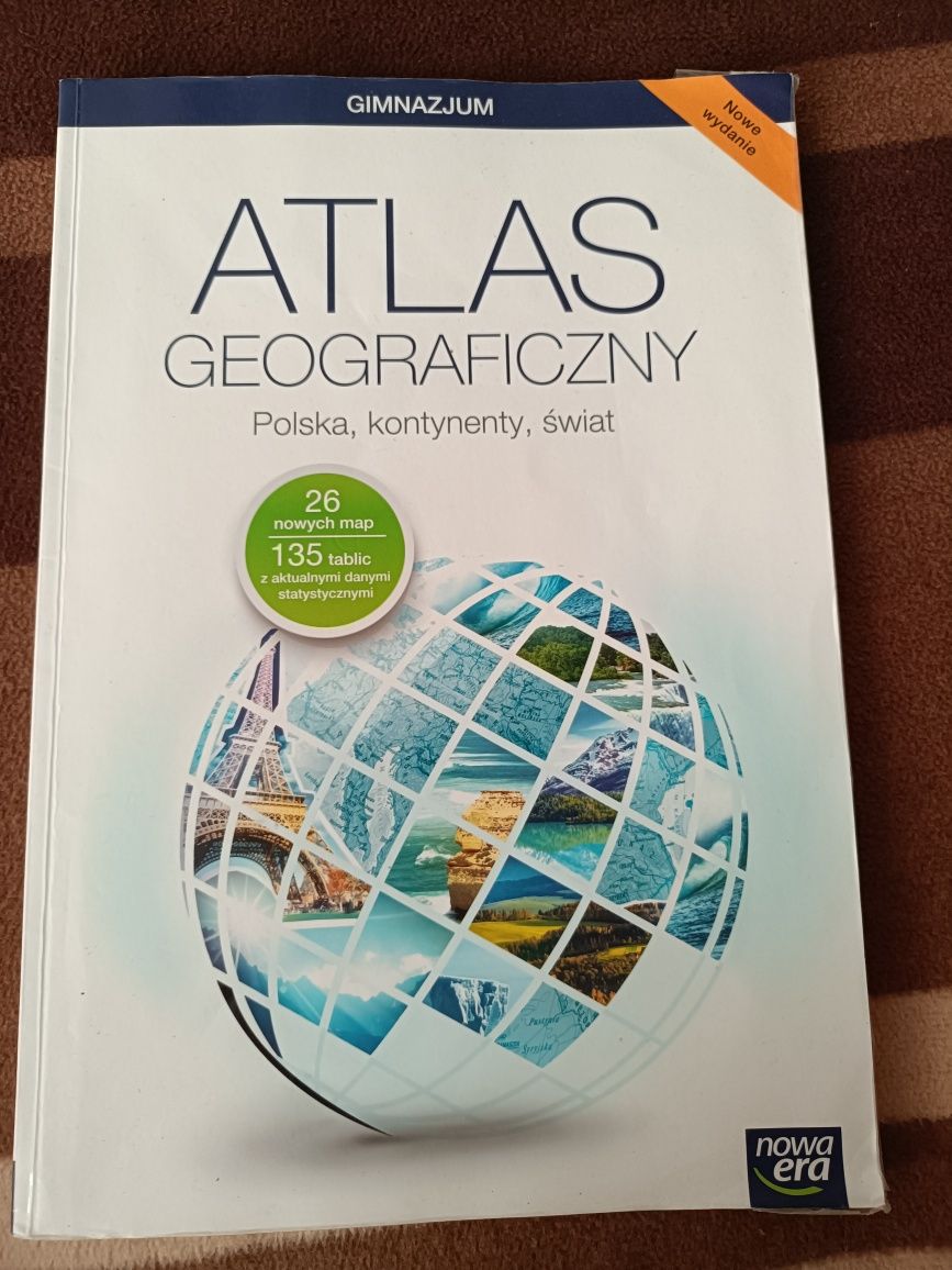 Atlas geograficzny,nowa era