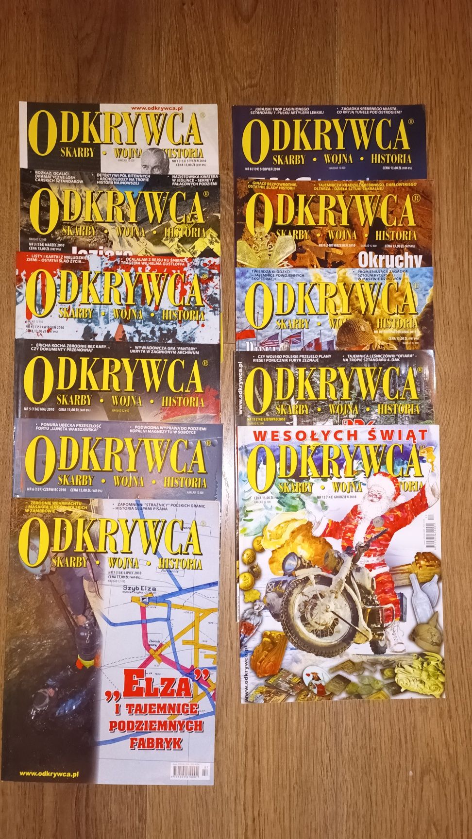 ODKRYWCA magazyn gazeta czasopismo miesięcznik