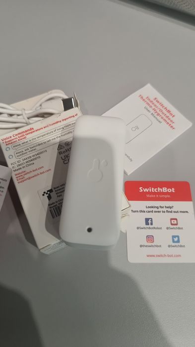 Switch bot Thermo-Hygrometer Розумний сенсор температури та вологості