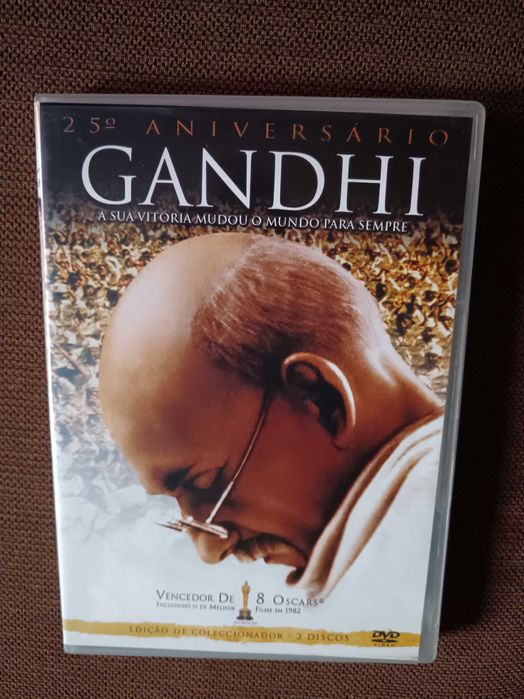 filme dvd original - gandhi - edição dupla