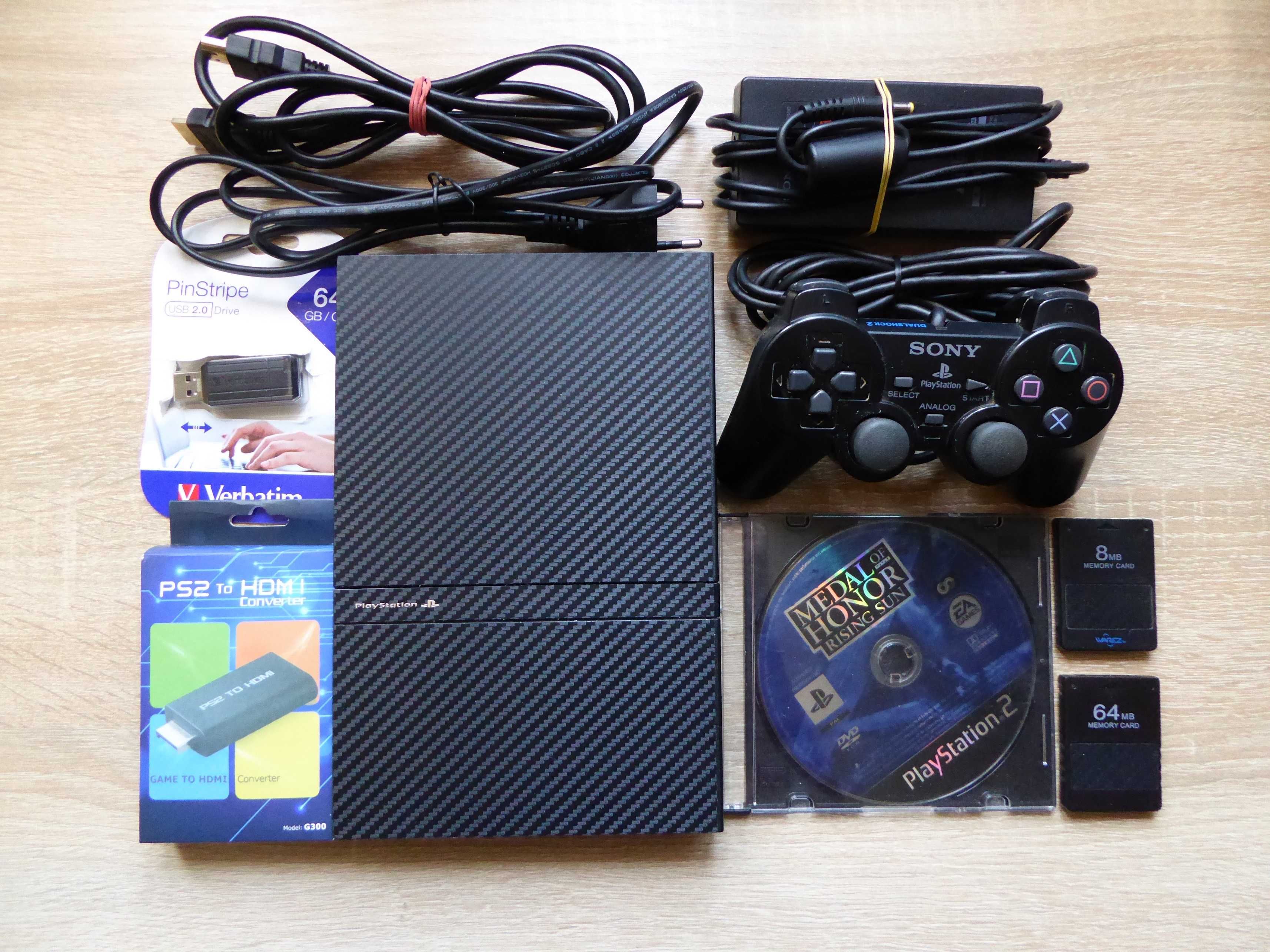 Sony PlayStation 2 PS2 Slim 64Gb USB