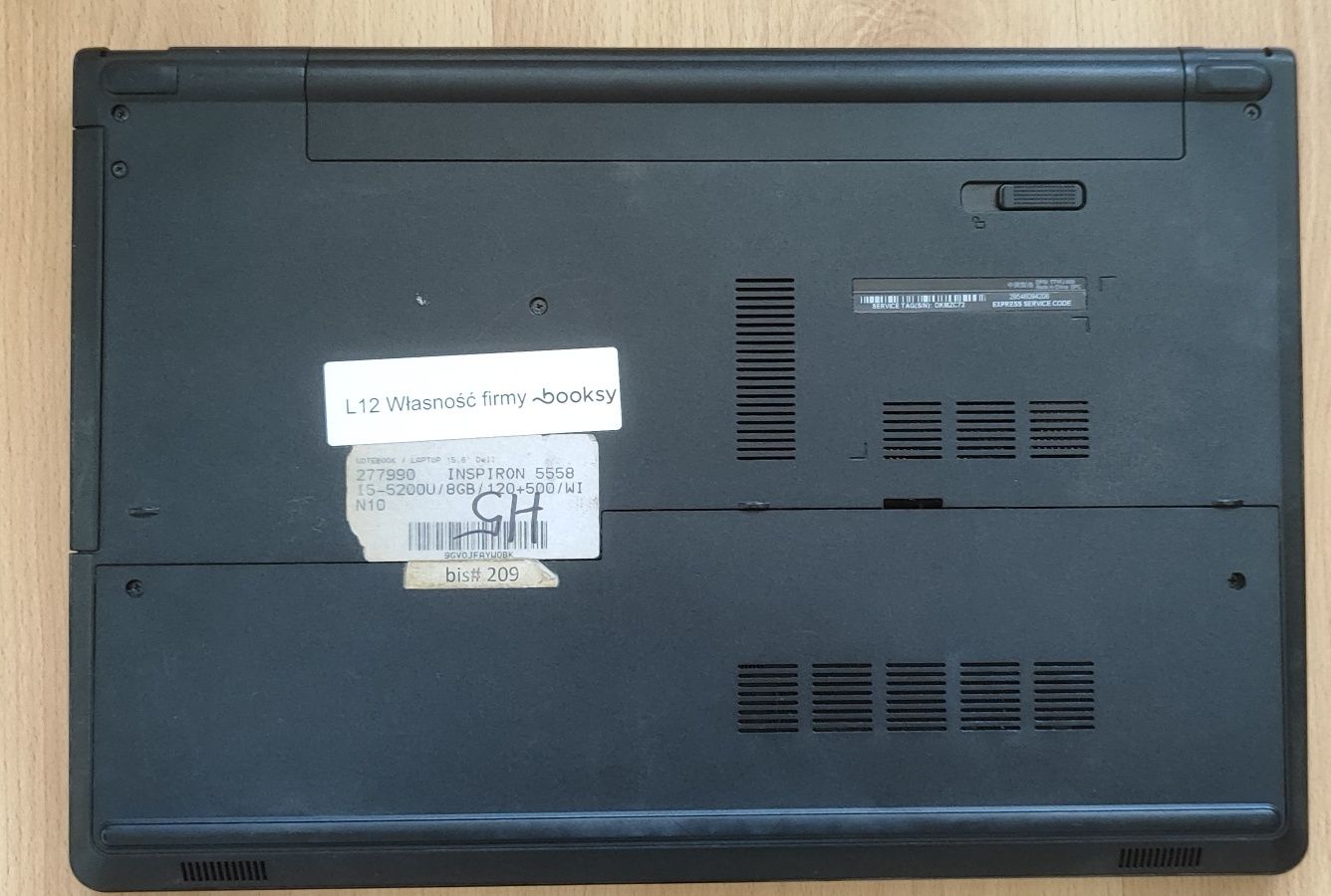 DELL inspiron 5558