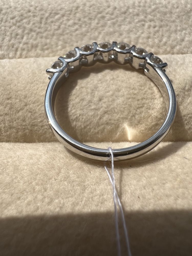 Золота каблучка з діамантами#кольцо с бриллиантами#дорожка tiffany#кюз