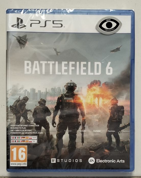 Battlefield 6 PS5 novo e selado