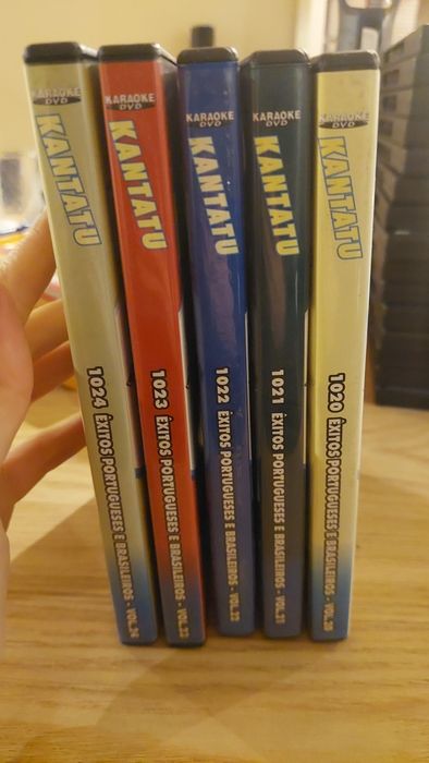 Kantatu DVD - Êxitos Portugueses e Brasileiros - vol.20 ao 24