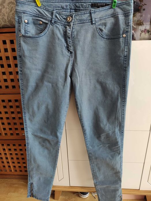Jeansy Reserved damskie 40
