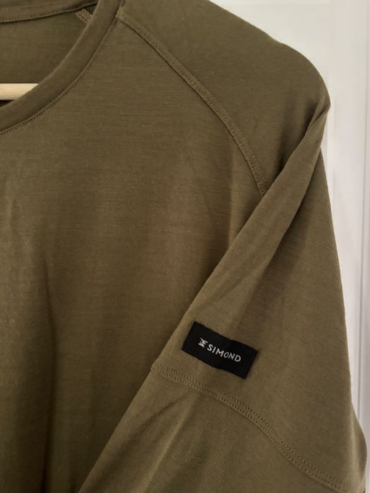 Koszulka męska trekkingowa z dł. rękawem Simond - Merino - rozmiar XL