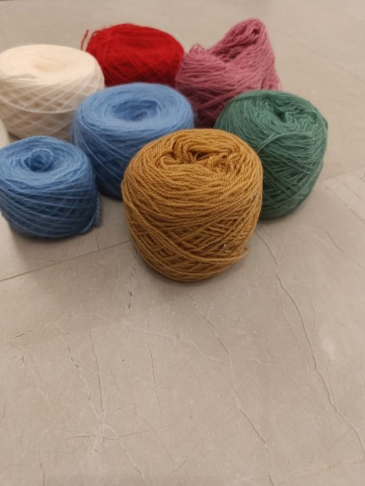 Wełna moherowa kolorowa