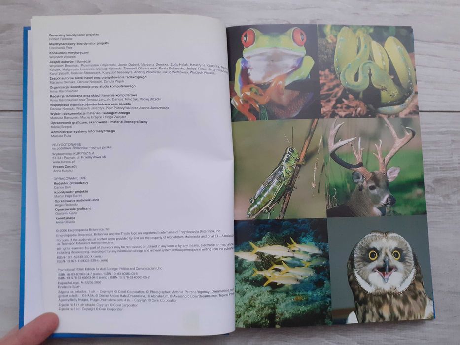 Encyklopedia Audiowizualna Britannica Zoologia Część I + DVD