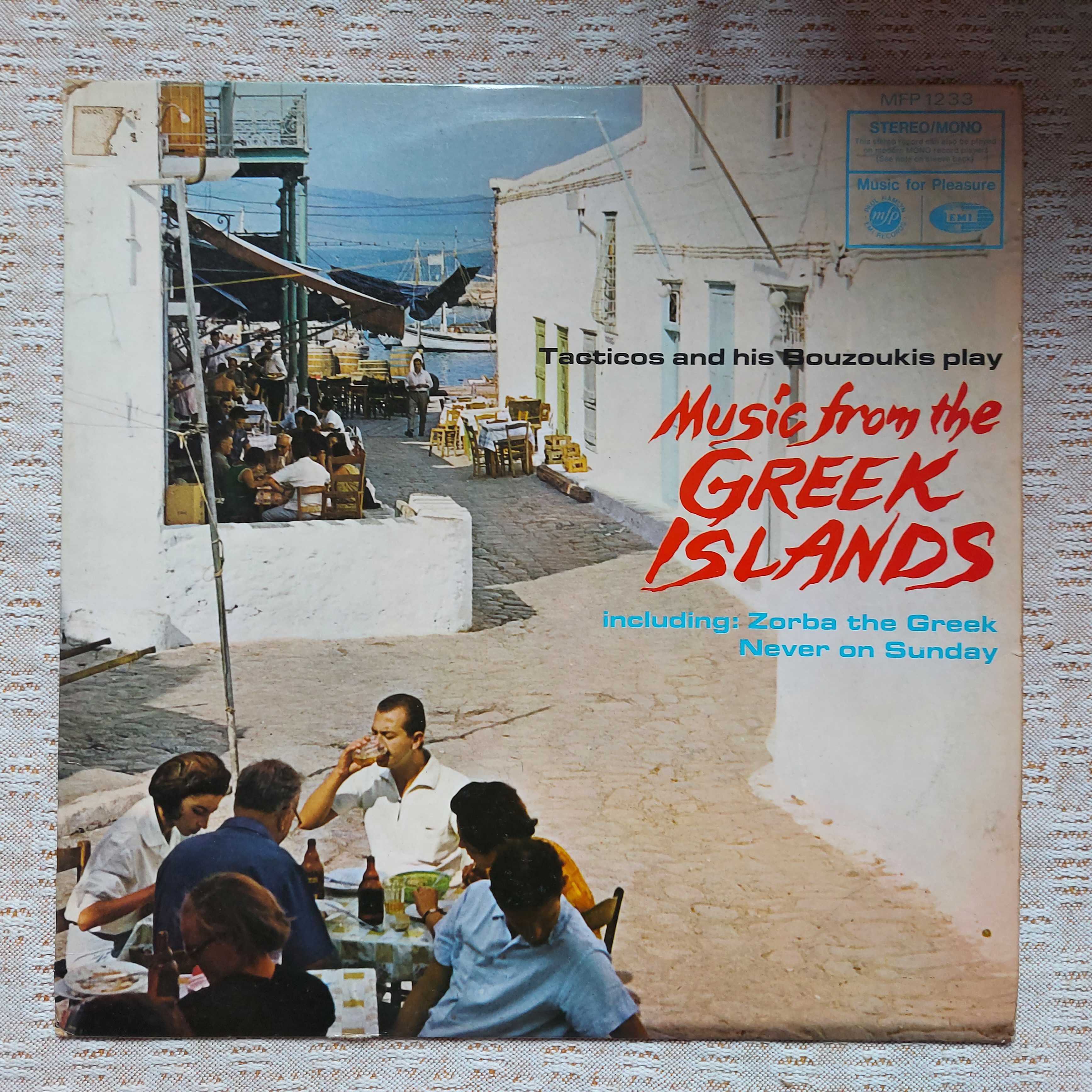 Soundtrack Music From The Greek Islands Tacticos And His Bouzoukis