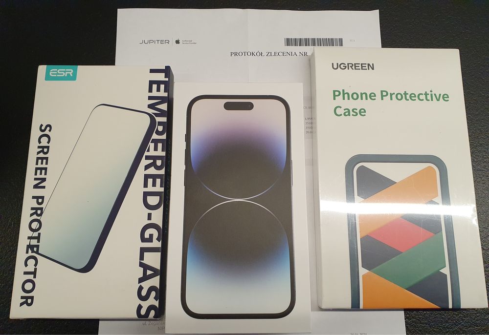 iPhone 14 Pro NOWY GWARANCJA po wymianie w Apple