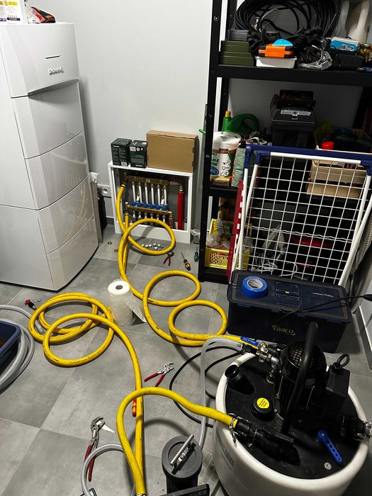 HYDRAULIK! Płukanie/czyszczenie instalacji C.O