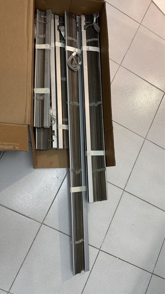 ESTORES Percianas Venezianos aluminio varios tamanhos na descrição