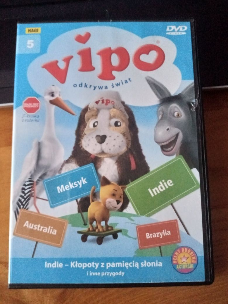 płyta dvd vipo odkrywa świat