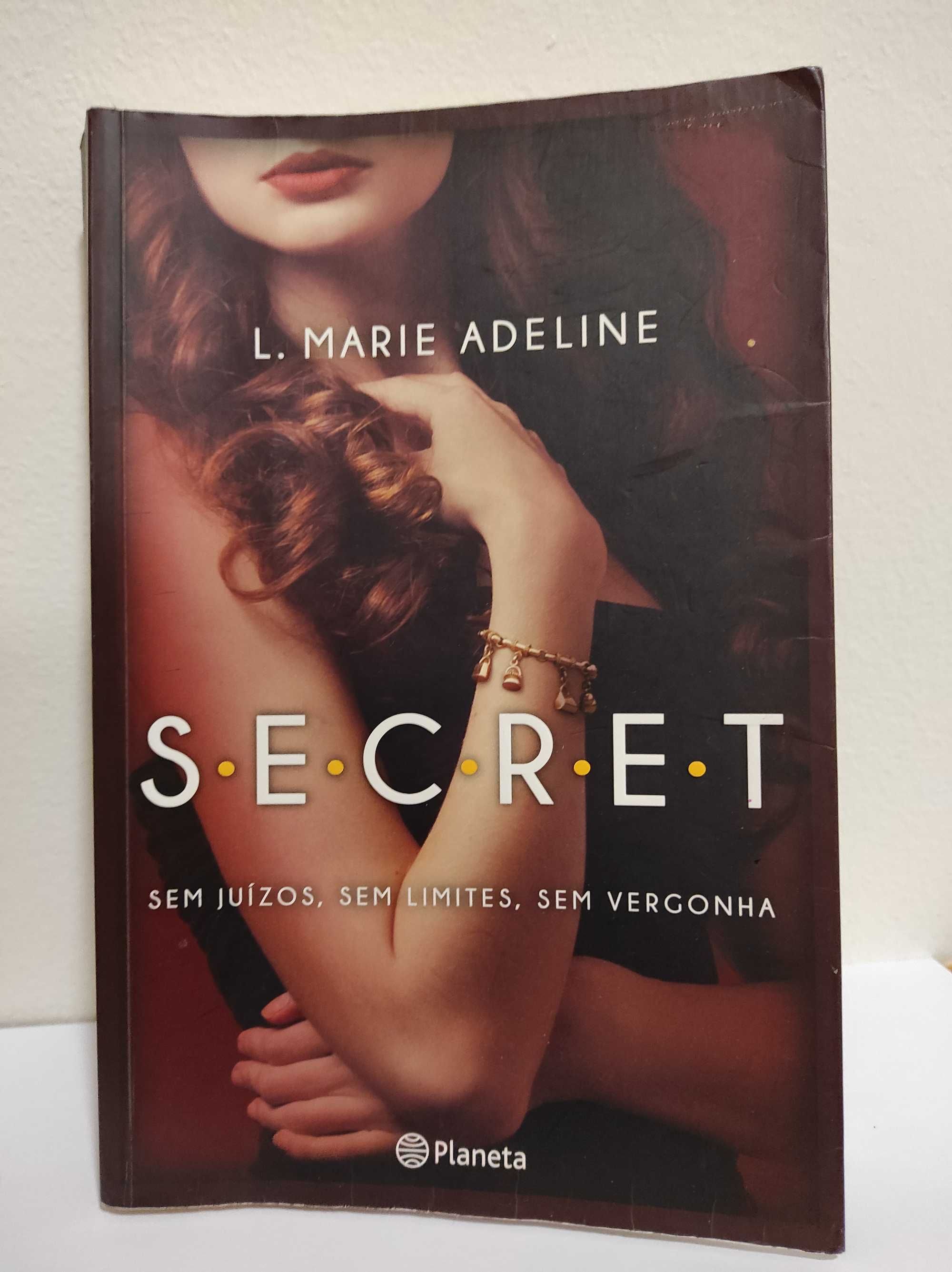 Livro Secret de L. Marie. Adeline