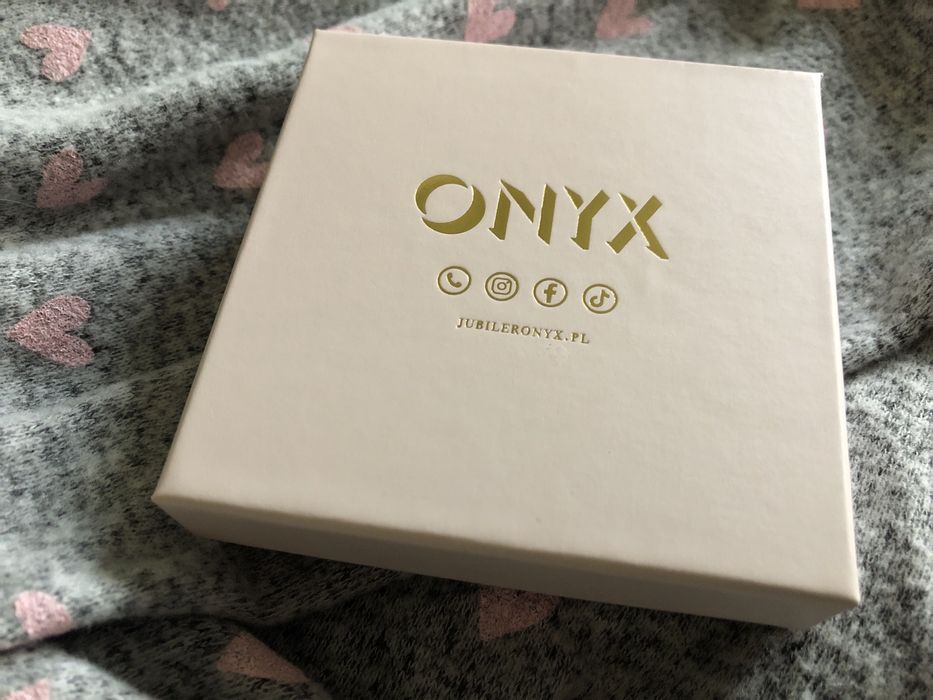 Pudełko na biżuterię Onyx 9,5x 9,5 cm