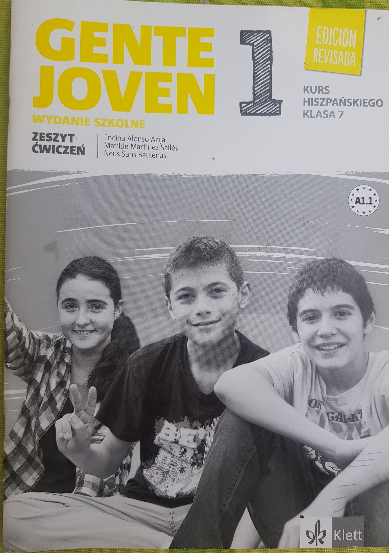 Kurs hiszpańskiego Gente Joven 1, kl. 7, A1.1, podręcznik + ćwiczenia