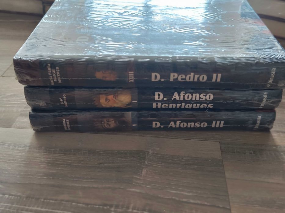 Livros - Coleção Reis de Portugal (SELADOS)