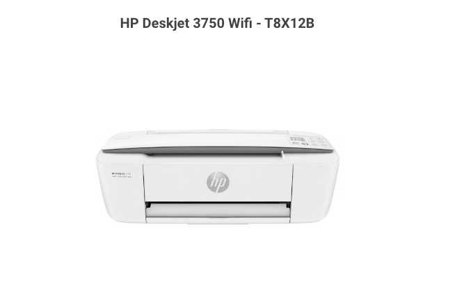 HP Deskjet 3750 - Novissima